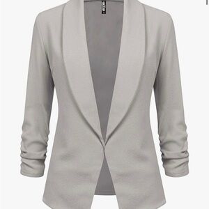 Lucky in Love Gray Blazer